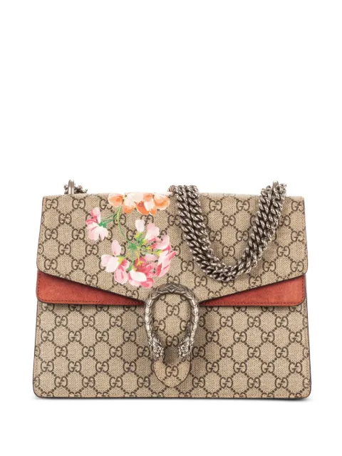 Gucci Pre-Owned Dionysus floral-print chain shoulder bag Neutrals 400235498879