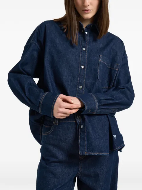 Weekend Max Mara chest-pocket shirt Blue 2615111011600