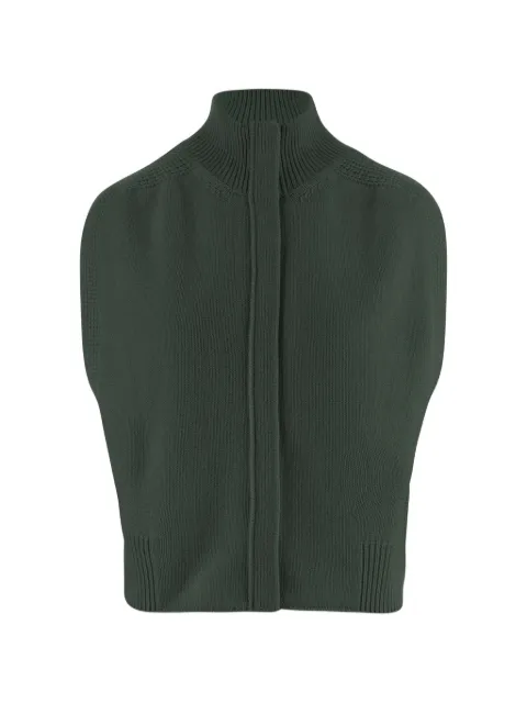 SA SU PHI sleeveless cardigan Green S267030750