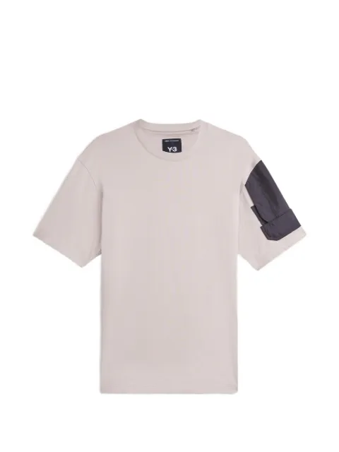 Y-3 short-sleeve T-shirt Brown HZ9516