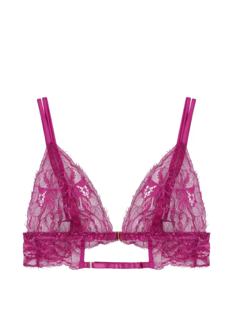Fleur Of England Paloma lace bra Pink PALOMABOUDOIRBRA