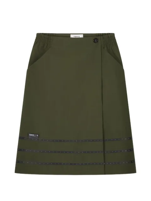 Coperni tailored midi skirt Green COPJ118F3061