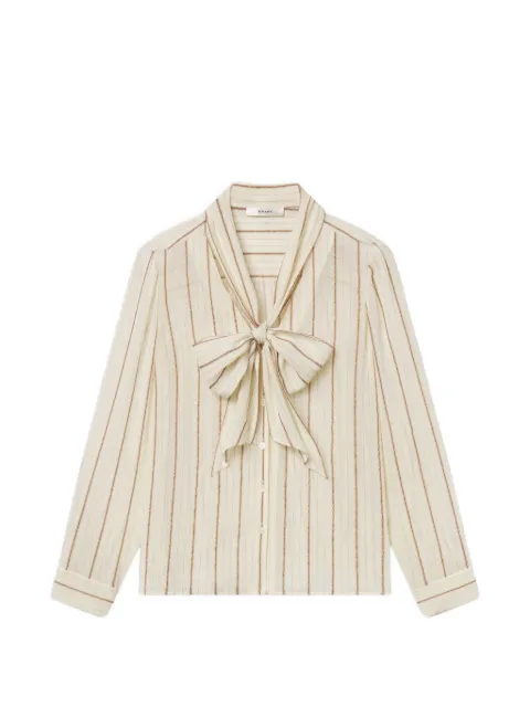 FRAME striped blouse Neutrals WS26WBL019