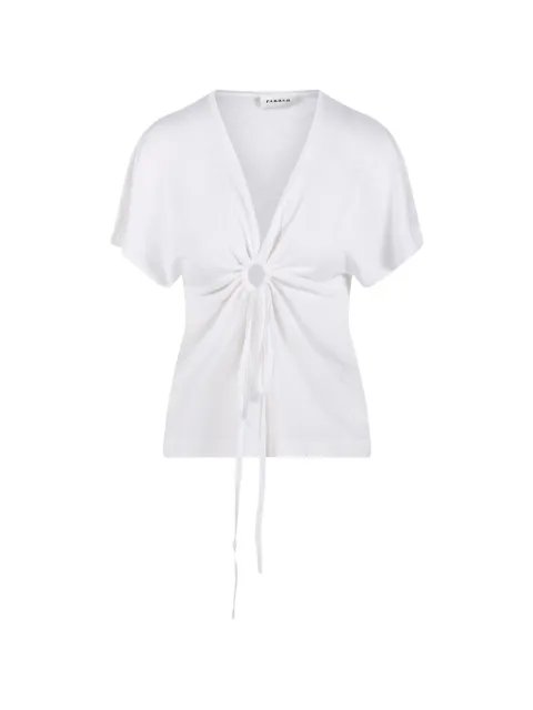 P.A.R.O.S.H. ring tie top White BABYGIRLD540943