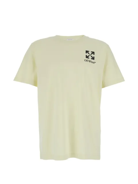 Off-White logo T-shirt Neutrals 44MAA027S26J00B331