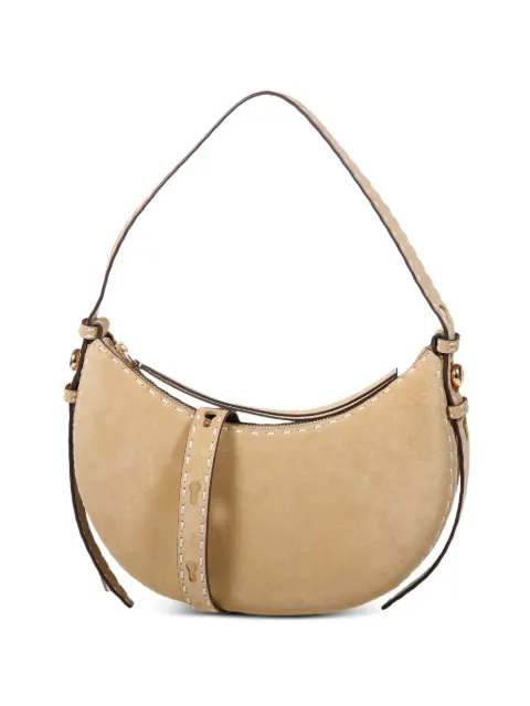 Tory Burch Romy stitched shoulder bag Neutrals 178680