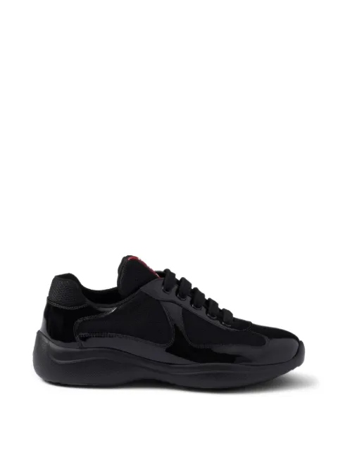 Prada America's Cup biker fabric sneakers Black 3E6420FB025ASZ