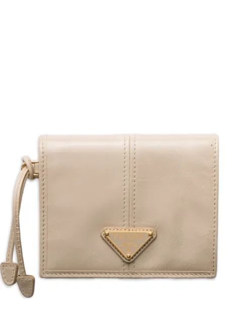 Prada Small leather wallet Neutrals 1MV2042CYR
