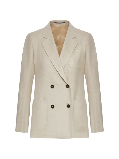 Tagliatore double-breasted blazer Neutrals JNAYADE10L440044U26E0444DS