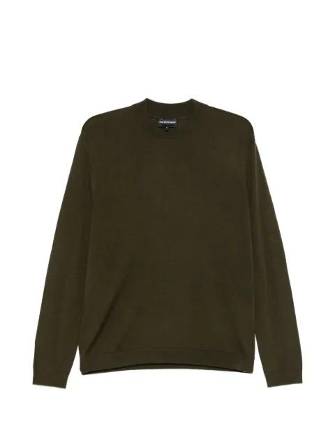 Emporio Armani crew-neck sweater Green EM004386AF23417