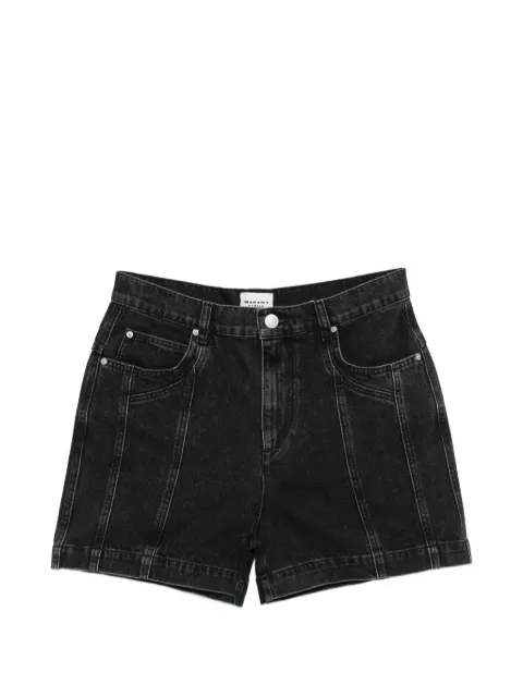 MARANT ÉTOILE Joely shorts Black SH0274FAD1H02E
