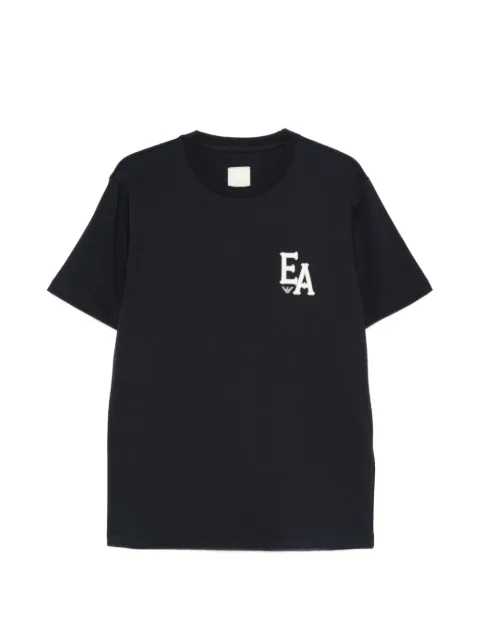 Emporio Armani emblem T-shirt Blue EM001717AF14836