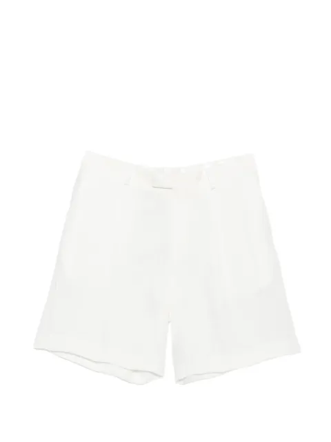 Lardini Paaramis pleated shorts White PAARAMISCN64404