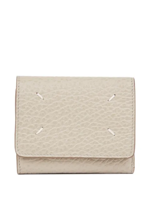 Maison Margiela four stitches zip wallet Neutrals SA3UI0010P4455