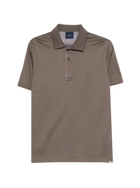 Paul & Shark buttoned polo shirt Brown 26411263
