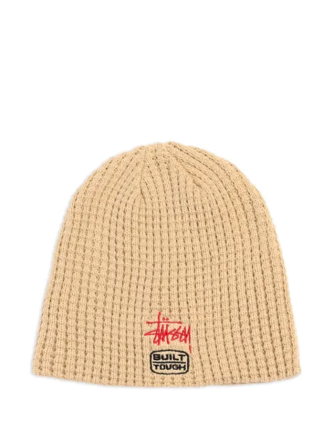 Stüssy Waffle Built Tough Skullcap beanie hat Neutrals STUS356
