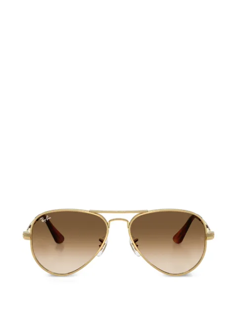 Ray-Ban Aviator Max pilot-frame sunglasses Gold RB3925