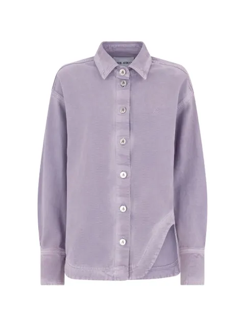 The Attico button cotton shirt Purple 260WCB00074CCC130OD