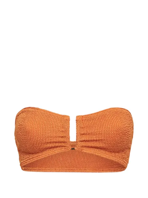 Bond-eye cut-out bikini top Orange BD018607BOUND305LT