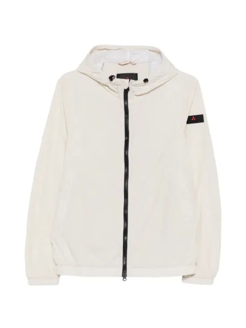 Peuterey hooded zip-up jacket White PEU574701181986