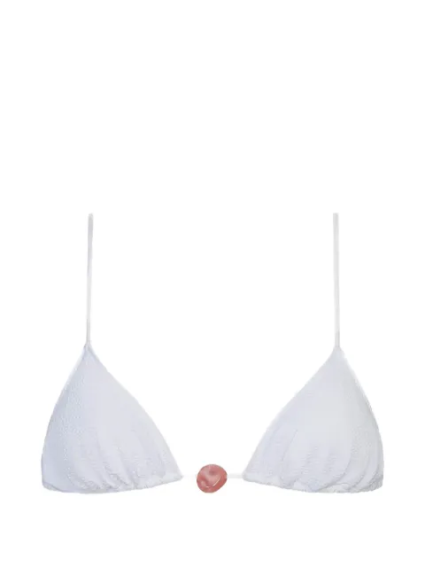 TROPIC OF C Equator bikini top White CS778