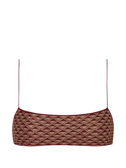 TROPIC OF C The C Bralette bikini top Brown CS63