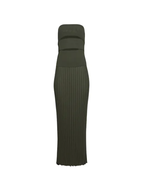 Christopher Esber strapless dress Green 24043173