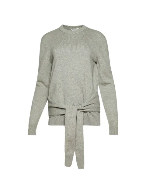 JW Anderson waist tie jumper Green KW1451YN0455