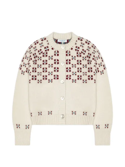 Calle Del Mar Winter Fairisle cardigan Neutrals CDMCC213
