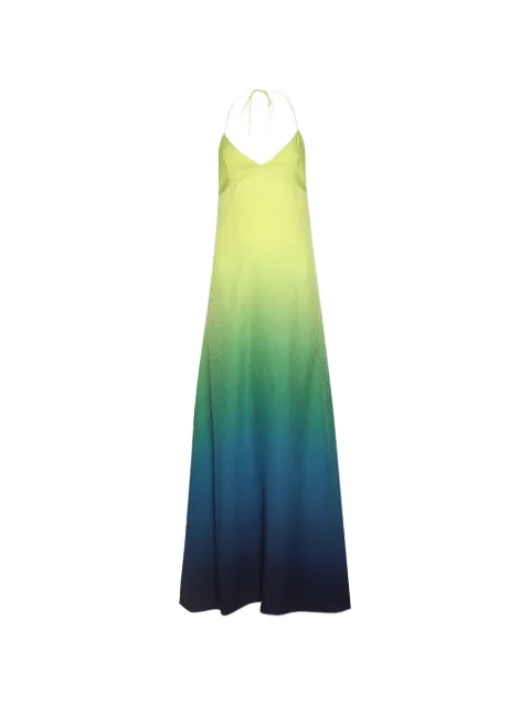 Casablanca gradient maxi dress Blue WSP26DR18402