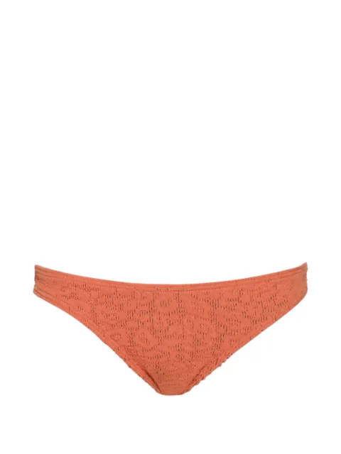 Bond-eye textured bikini bottoms Orange BD018616BOUND048LT
