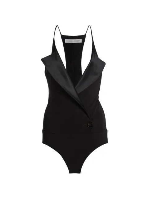 Christopher Esber Didion contrast bodysuit Black 25041345