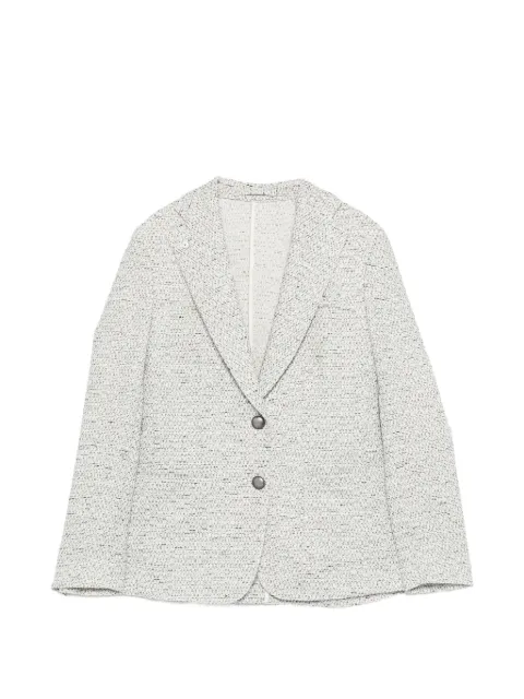 L.B.M. 1911 single-breasted blazer White 63409121582