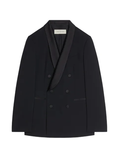 DRIES VAN NOTEN double-breasted blazer Black 2610204283249