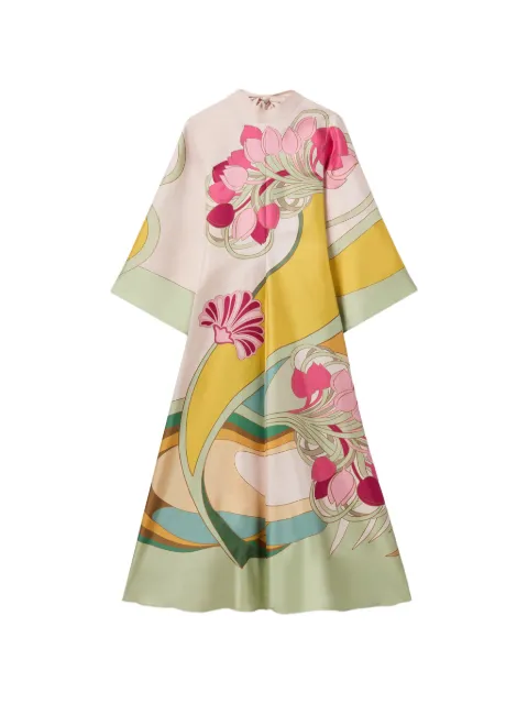 La DoubleJ Magnifico dress Green DRE0232SIL001TUL07GR02