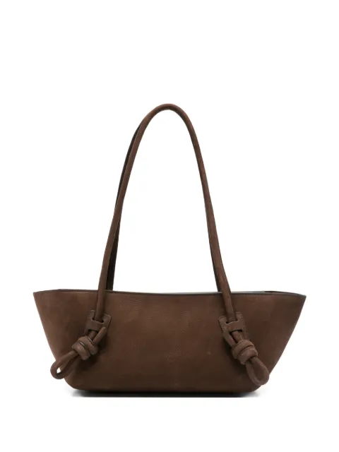 Hereu knot-detail shoulder bag Brown FLECNOWBS26