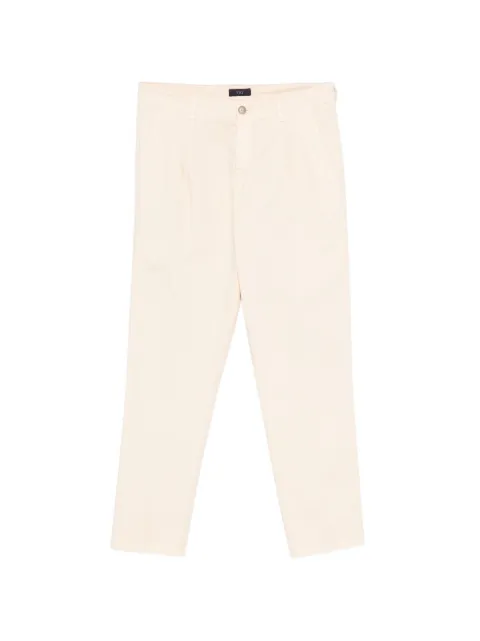 Fay pleated trousers Neutrals NTM8152185TZGL
