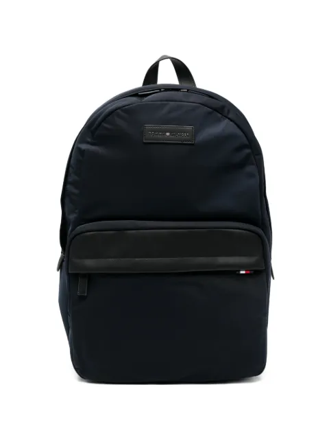 Tommy Hilfiger logo-patch backpack Blue AM0AM13617
