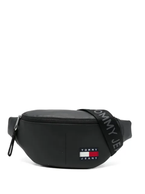 Tommy Jeans logo-patch belt bag Black AM0AM13702