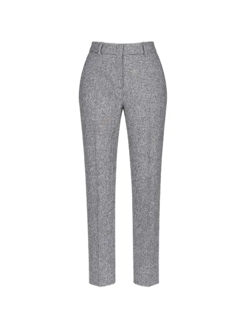 Ermanno Scervino houndstooth trousers Black D476P710WGO