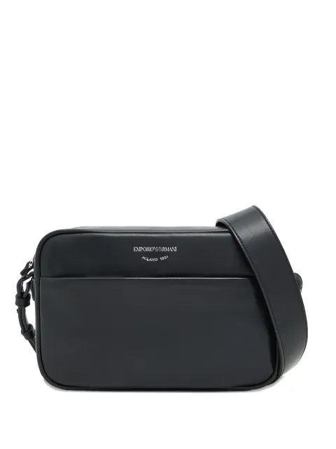 Emporio Armani leather shoulder bag Black EW003032AF19229UC001
