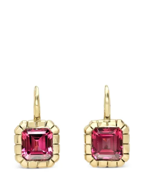 Retrouvaí rhodolite earrings Gold EA030RG454