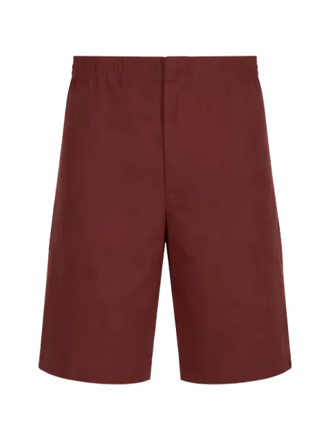 Zegna Linen chino shorts Red UFI35A9TB14