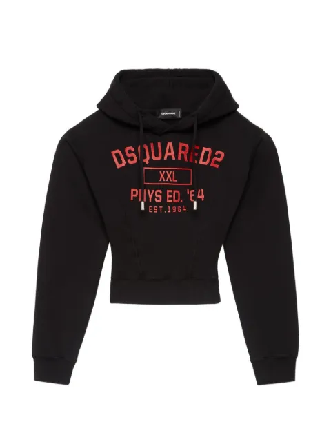 DSQUARED2 long-sleeves hoodie Black S72GU0518S25030