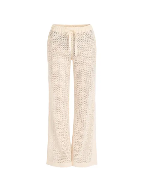 Seafolly slit-detail trousers Neutrals 55528PA