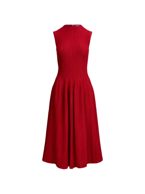 Ralph Lauren Collection Jeena knitted midi dress Red 290P12972001