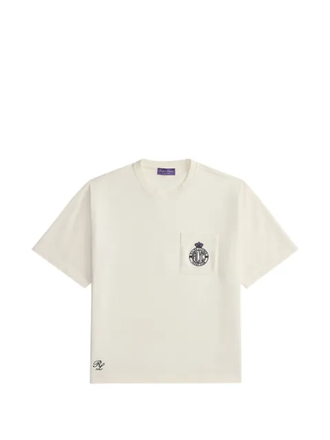 Ralph Lauren Purple Label logo-detail T-shirt White 790P10985001