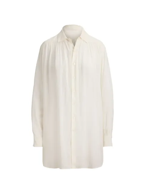 Ralph Lauren Collection Karmen long-sleeve shirt White 290P16141001