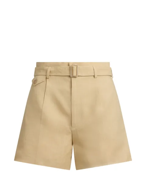 Ralph Lauren Collection Denise belted shorts Neutrals 290975194006