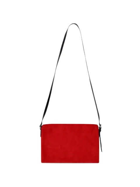DRIES VAN NOTEN suede crossbody bag Red 2610215050185